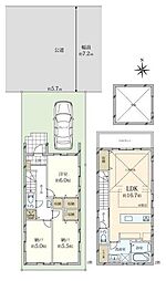 杉並区下井草4丁目　新築戸建　1号棟