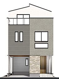 新宿区四谷4丁目　新築戸建　B号棟