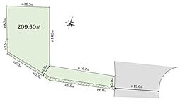 神奈川県横須賀市追浜本町2丁目　古屋付土地