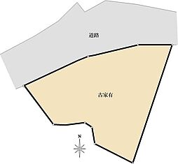 北茨城市大津町古家付き土地