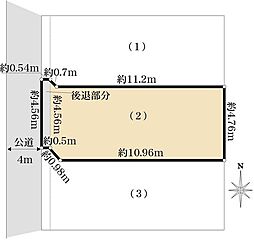 市川市大洲4丁目　売地(2)