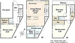 北区滝野川三丁目　新築戸建