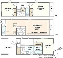 北区滝野川一丁目　新築戸建