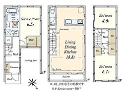 杉並区和田1丁目 新築戸建