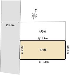 杉並区今川2丁目土地　B号地