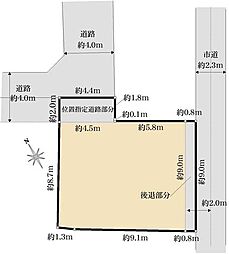 市川市大洲一丁目 土地