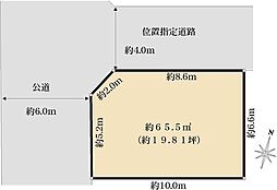 足立区中川4丁目の土地
