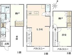 葛飾区堀切一丁目　中古戸建