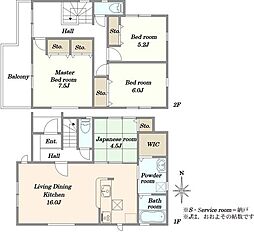 松戸市六実1丁目　新築戸建