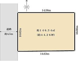 世田谷区奥沢4丁目 建築条件付き売地