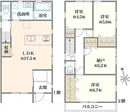 横浜市神奈川区西寺尾1丁目　新築戸建2号棟