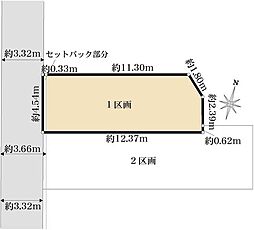 大田区多摩川2丁目　売地1区画