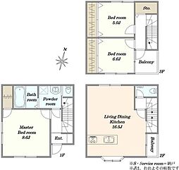 目黒区柿の木坂2丁目　中古戸建