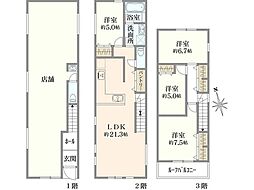 世田谷区宮坂2丁目 土地