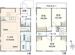 狛江市西野川4丁目　新築戸建　1号棟