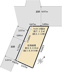 杉並区和田二丁目　古家付売地