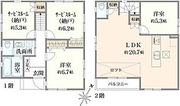 練馬区小竹町1丁目　新築分譲住宅　2号棟全2棟