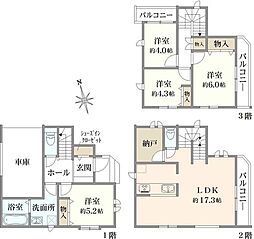 調布市染地2丁目　新築戸建てA号棟