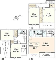 蕨市南町3丁目III期　6号棟