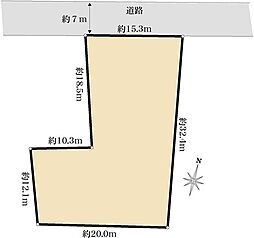 蓮田市東3丁目　土地