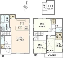 三鷹市牟礼5丁目　新築戸建1号棟