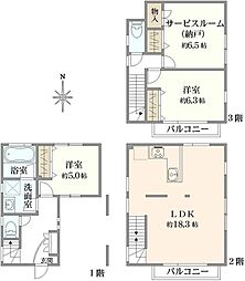 三鷹市深大寺二丁目　戸建