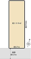 さいたま市大宮区堀の内1丁目　土地