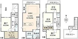 さいたま市大宮区吉敷町3丁目　新築戸建　2号棟