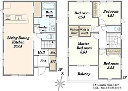 越谷市瓦曽根2丁目　新築戸建