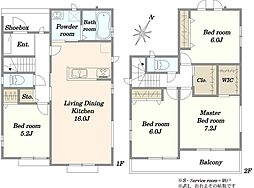 吉川市高久1丁目 新築戸建 PLAN.C
