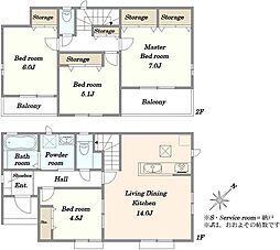 川口市上青木6丁目 新築戸建 B号棟