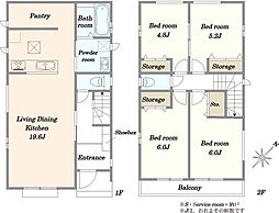 川口市上青木6丁目 新築戸建 E号棟