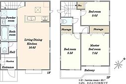 川口市上青木6丁目 新築戸建 C号棟