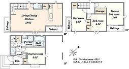 川口市上青木6丁目 新築戸建 A号棟