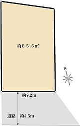 市川市稲荷木2丁目　土地