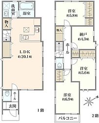 江戸川区江戸川1丁目　新築戸建