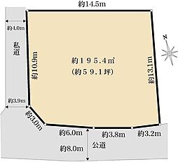 市川市市川4丁目　土地