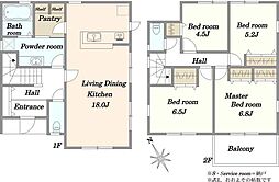 千葉市花見川区こてはし台一丁目 新築戸建 2号棟