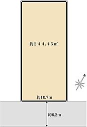 柏市大津ヶ丘1丁目／土地