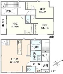 白井市冨士／新築戸建