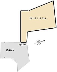 柏市逆井4丁目／土地