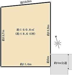 我孫子市高野山／土地