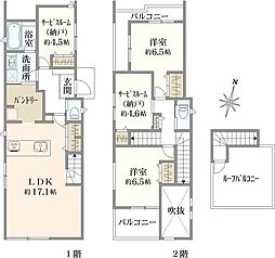 多摩市桜ケ丘1丁目　新築戸建　A号棟
