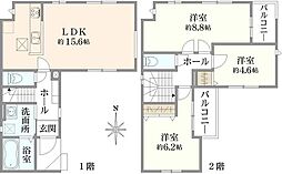 三鷹市大沢13期 2号棟