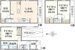 国立市西2丁目　新築戸建B号棟