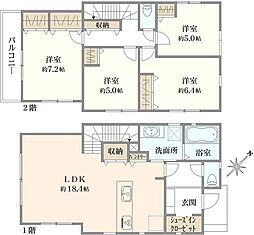 横浜市保土ケ谷区仏向町　新築戸建　2号棟/全2棟