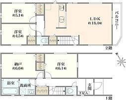保土ケ谷区常盤台新築戸建3号棟（全2棟）