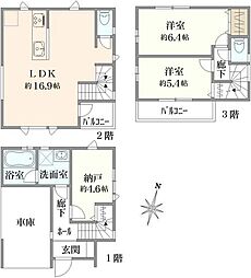 川崎市川崎区小田5丁目　新築戸建 E棟／全6棟