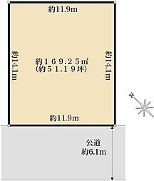 都筑区荏田南3丁目 売地