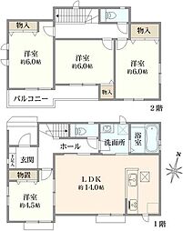 大和市福田5丁目　新築戸建　E号棟